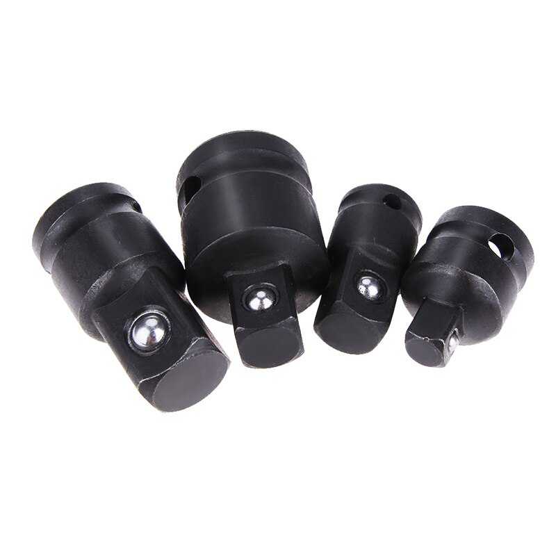 4pcs 1/4 3/8 1/2 Drive Socket Adapter Converter Reducer Air Impact Craftsman Socket Wrench Adapter Hand Tools Set Repair Tools