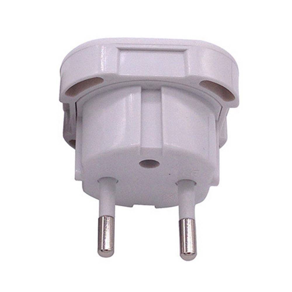 2pcs/lot Adaptor Plug Adapter Plug 2 Pin Home Travel UK To EU Euro Europe European