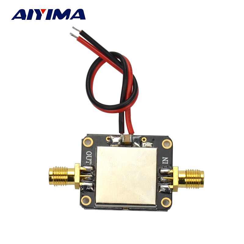 Aiyima 0.01-2000 mhz 2 ghz lna bredbånd rf lavstøjsforstærkermodul vhf/uhf gain 32db