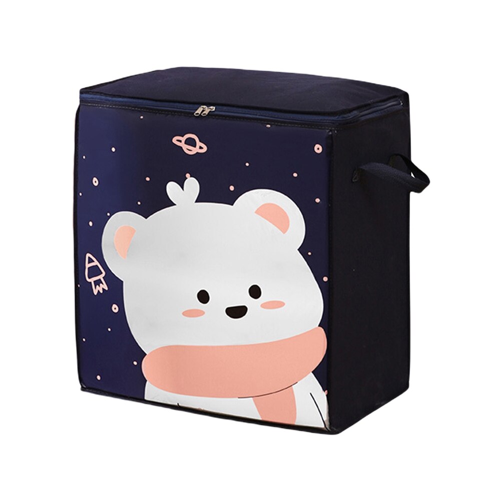 Waterproof Quilt Storage Bags Large Capacity Clothes Pillows Toys Container Dust-proof Household Wardrobe Closet Organize Pouch: E