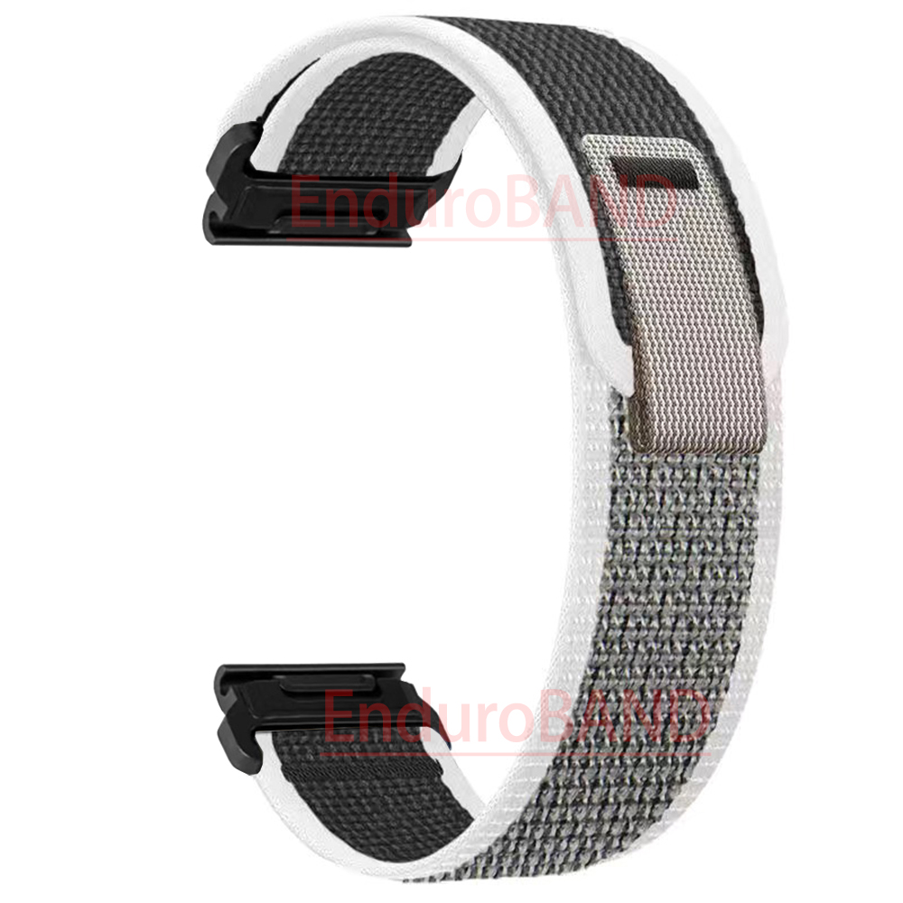for Garmin fenix7 7X Nylon Watch strap Quick Release for 6X Pro Enduro Instinct Mk1 EPIX gen2 22 26mm Arm Strap: Smokey Mauve / 22mm