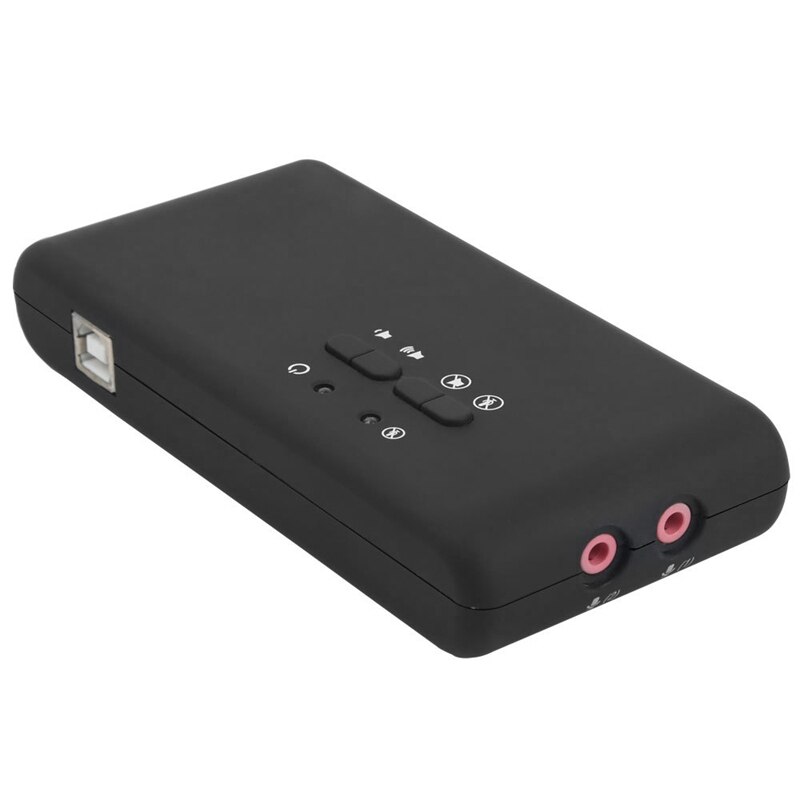 7.1 Geluidskaart Usb 2.0 Geluidskaart Cmi6206 Chipset Usb Usb O Apparaat Klasse Spec1.0 En Usb Hid Class Spec 8 Kanaals Dac