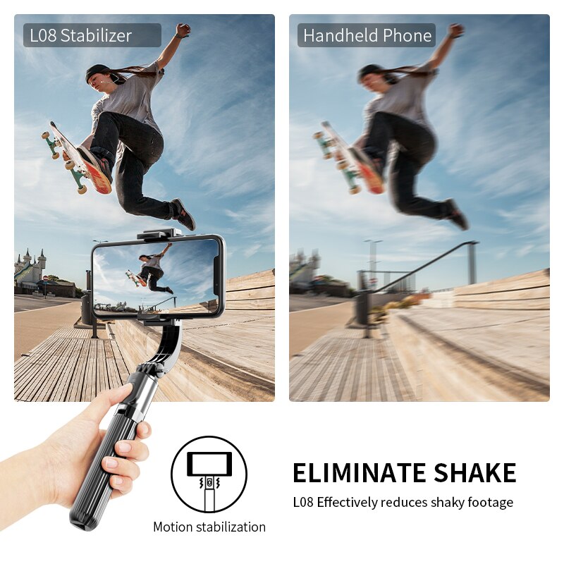 3 Axis Handheld Gimbal Stabilizer Vlog Smartphone Selfie Stick for iPhone X XR 12 8 7 Samsung Xiaomi Vlog Mobile Phone Gimbals