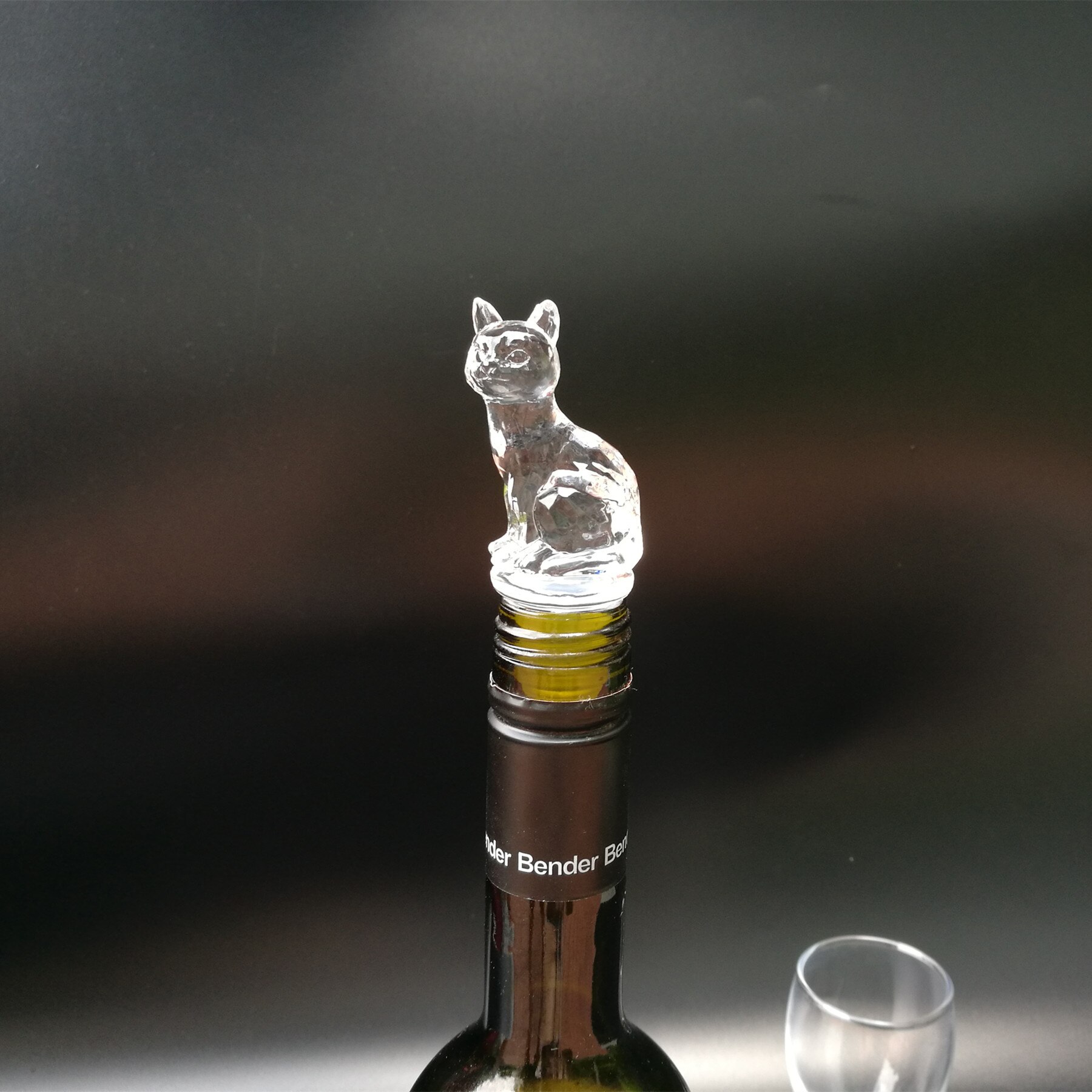 wine stopper Animal Wine Bottle Stopper Champagne Cute silicone wine beer hat Cat Dog Seal Cover Lid bar tool