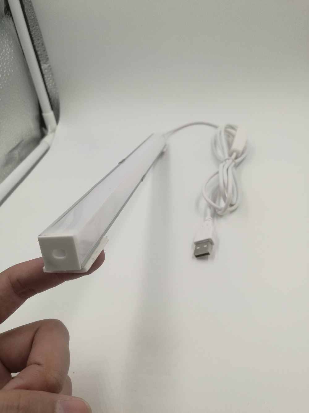 LED Bar Lights USB 2835 LED Hard Strip Tube with U Aluminium Shell Kitchen Aluminum for Under Cabinet Lighting Reading Desk Tabl