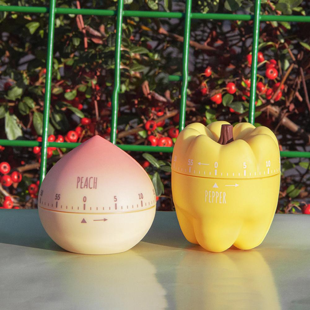 Groente Fruit Vormige Tijd Herinnering Mechanische Abs Creatieve Koken Tijd Herinnering Voor Thuis Leuke Simulatie Brood Maken Timer