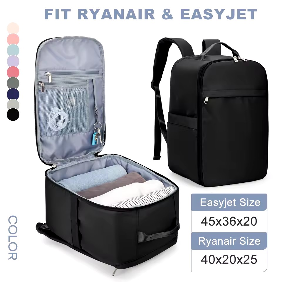 Aviation backpack men's and women's laptop backpack backpack travel business luggage bag short distance large capacity college