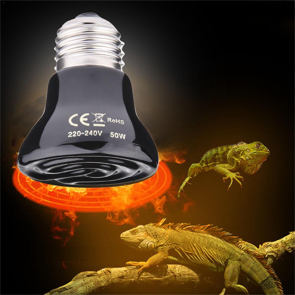 E27 Ver-infrarood Keramische Huisdier Verwarming Lamp Hagedis Schildpad Spider Reptielen Heater Warmer Gloeilamp Broedmachine 25W/50W/75W/100W 220V