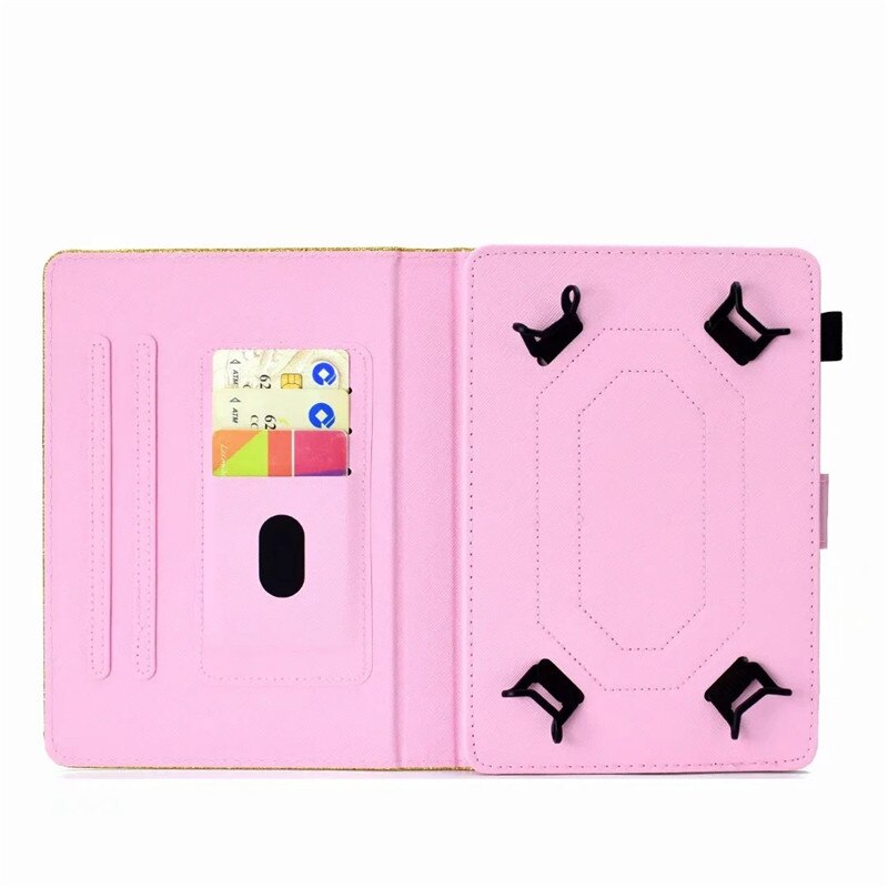 Coque universelle à paillettes pour Samsung Galaxy Tab A 8, pouces, pour Huawei Mediapad M5 Lite, 8