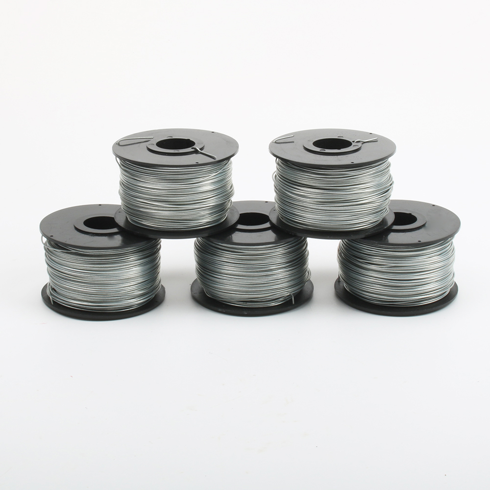 Machine wire coil for Rebar tying line 0.8mm 100m Steel wire of Automatic Steel Binding