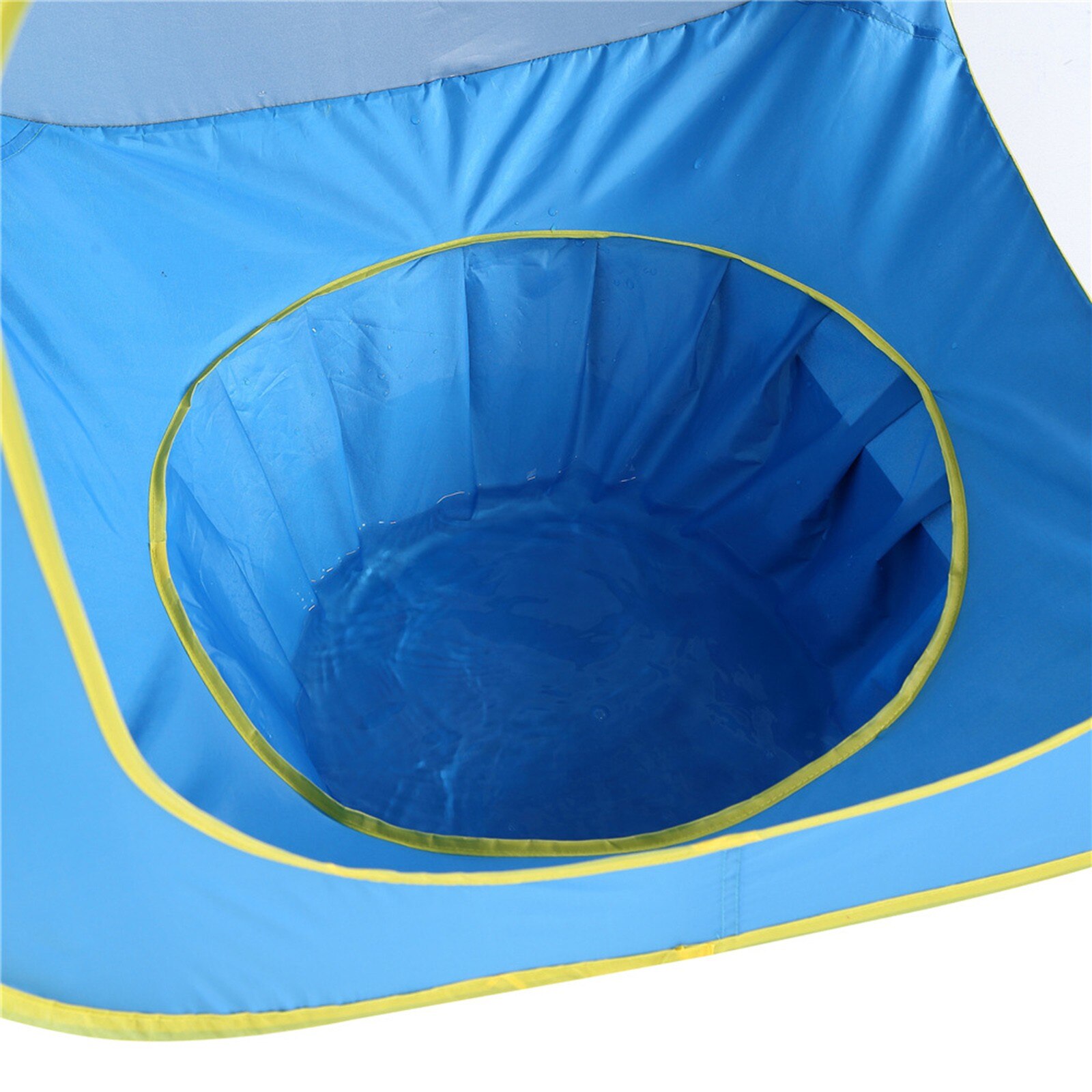 Baby Strand Zelt mit Schwimmbad Aktualisieren Einfache Falten hoch & Pop hoch Einzigartige Ozean Quaddel 50 + UPF UV schutz Ich bin Freien Sonne AwningTent