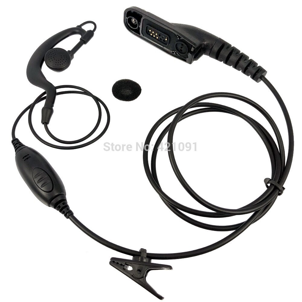 Ptt Oortelefoon Headset Mic Voor Motorola Xir P8268 P8668 APX6000 APX7000 APX2000 DP3400 DP3600 DP4400 DP4800 DGP6150 Walkie Talkie