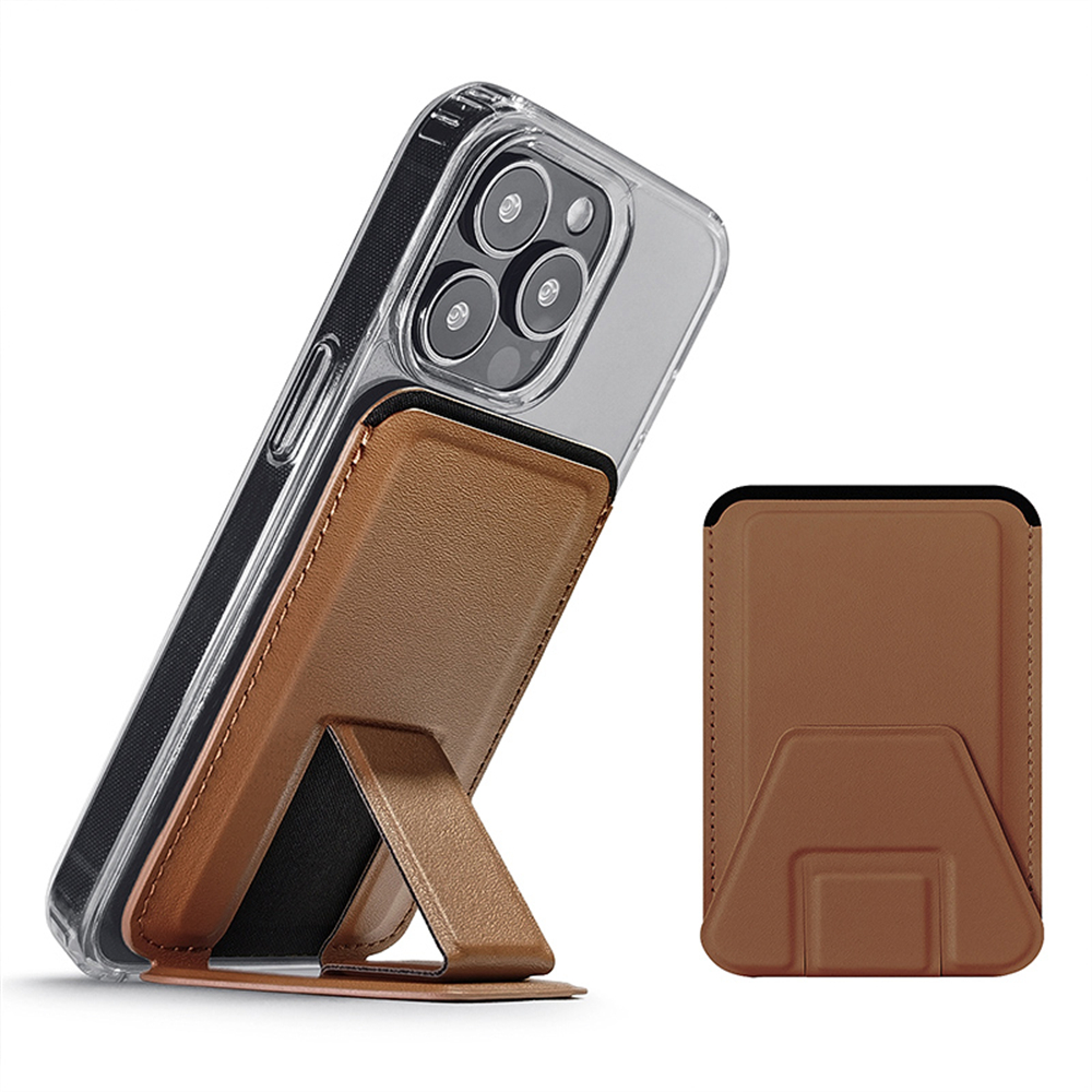 Portafoglio Magnetico In Pelle Per Carte, Compatibile Con IPhone MagSafe, Nero - Foto 3