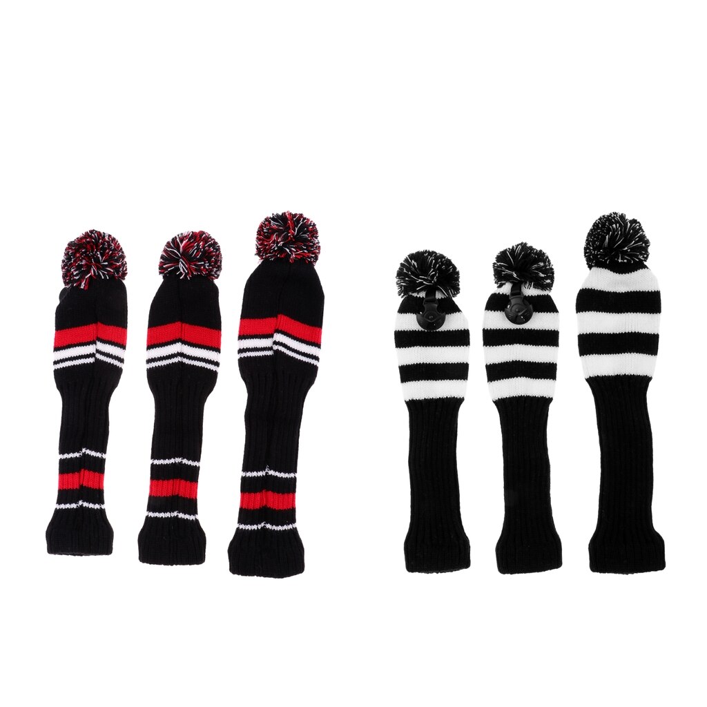 Conjunto de fundas de punto para la cabeza, 3 uds.