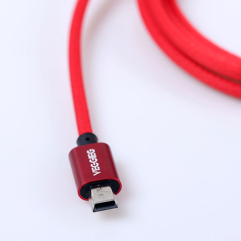 Mini USB Data Cable Flat Camera Navigation Mobile USB Hard Line