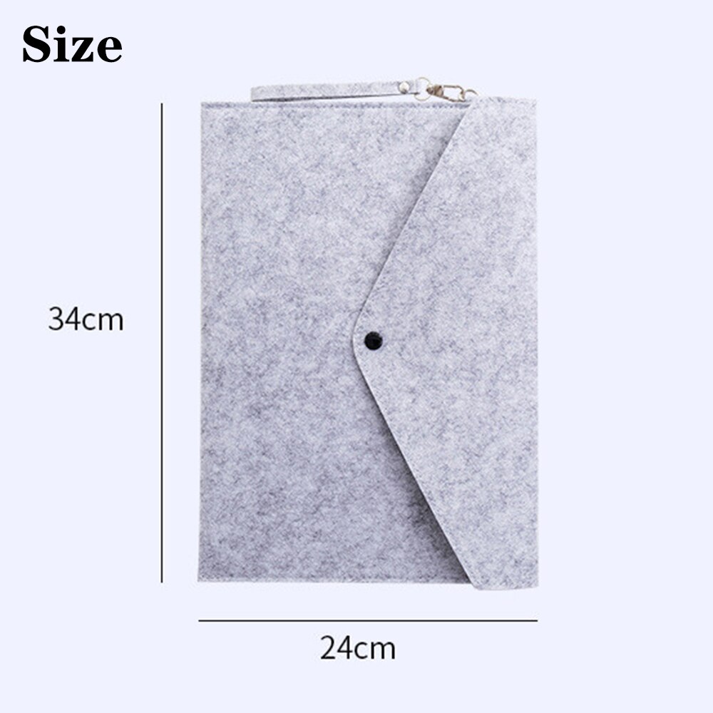 Large Capacity A4 File folders Felt Folder Expanding File Folder Paper Portfolio Case Letter Envelope Briefcase Filing Documents