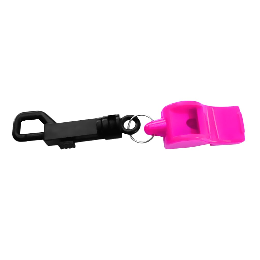 1 Pcs di Alta Qualità di Sicurezza Fischietti Con Snap Clip Di Emergenza Facile Da Trasportare per il Campeggio Esterno Scuba Diving Nuoto Kayak