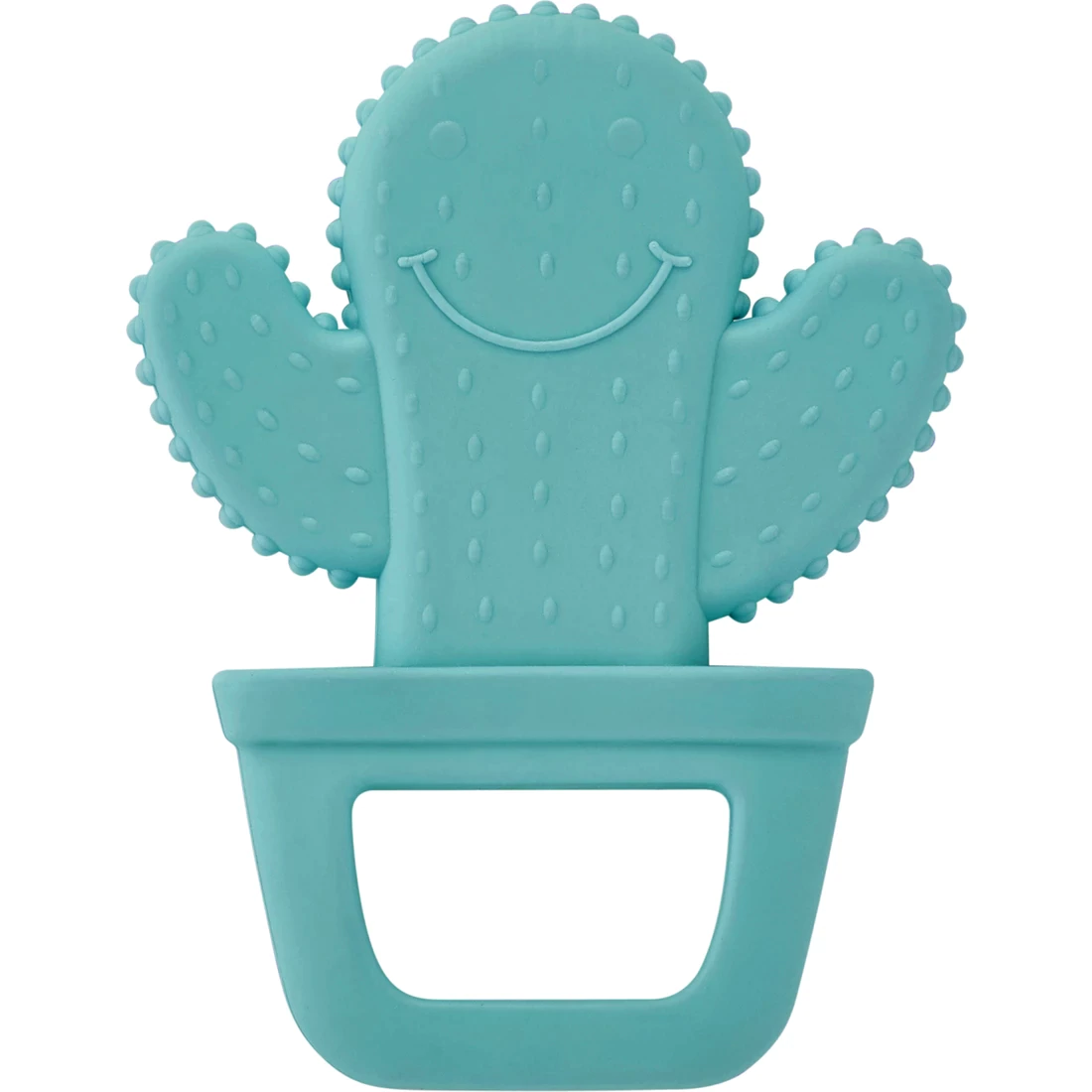 Baby Teether Cactus Toy: Green