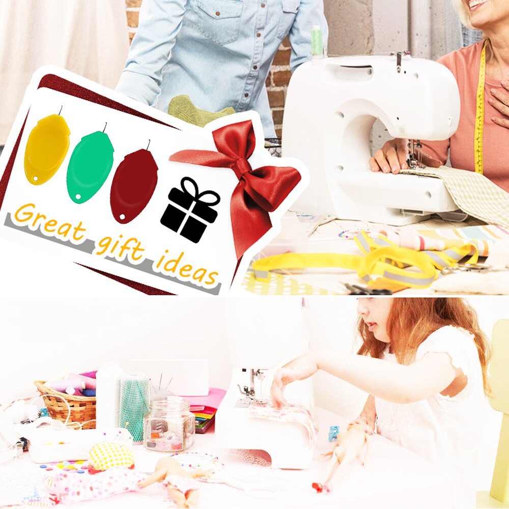 5/30PCS Needle Threaders Plastic Wire Loop Embroidery Cross Stitch Needle-Threading Tool for Needles Hand DIY Sewing Quilting