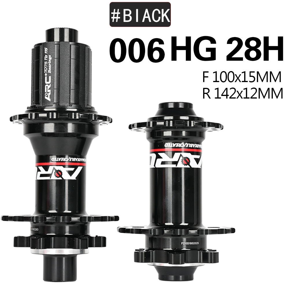 Nanlio Bicycle Hubs ARC 006 Mountain Bike Hub - NBK Bearing Aluminum Alloy Hub for 8-12 Speeds | Available in 32/28/36 Holes: Blue