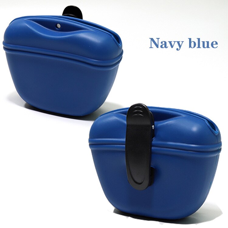 Haustier Tragbare Hund Ausbildung Taille Tasche Behandeln Snack Köder Hunde Gehorsam Beweglichkeit draussen Futtermittel Lager Beutel Lebensmittel Belohnung Taille Taschen: Blau