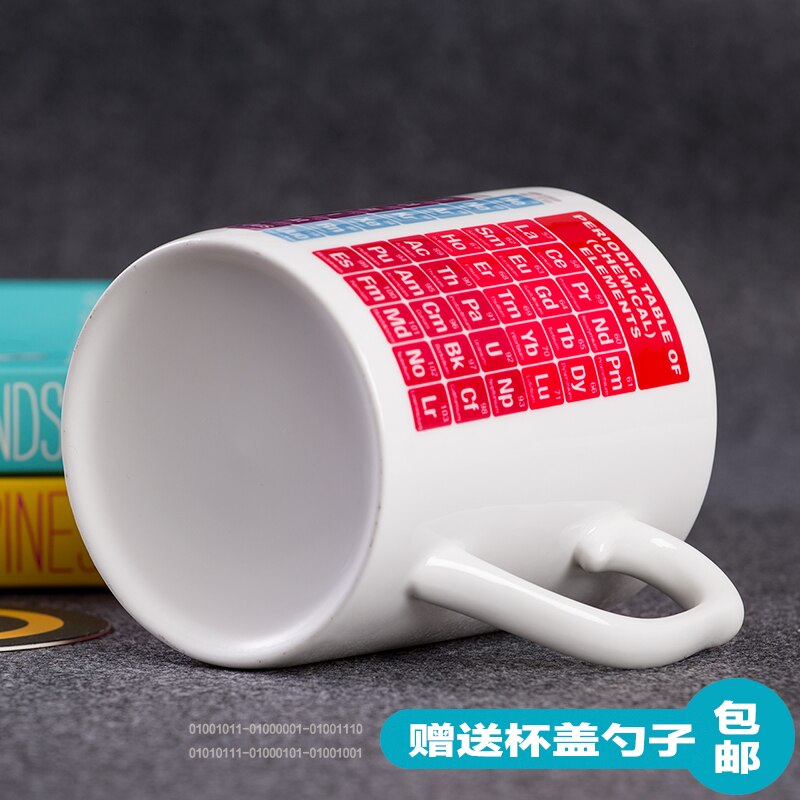 Programmer Cup Ceramic Mug Chemical Element Periodic Table Coffee Cup Have A Nice Day Mug DD60
