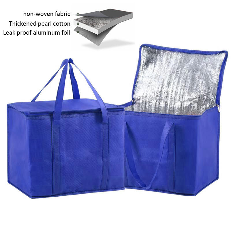 1PC Przenośna lodówka na lunch Torba na piwo Składana izolacja Piknik Ice Pack Torba termiczna na żywność Torba termiczna na napoje Izolowana torba
