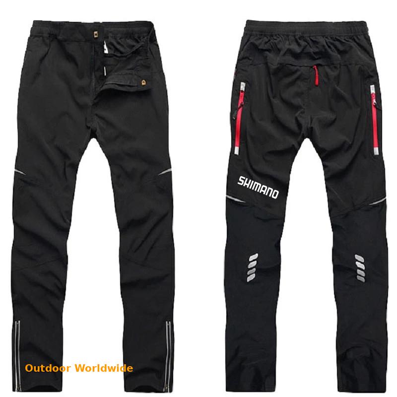 Men Women Summer Quick Dry SHIMANOS Fishing Pants Outdoor Sport Waterpoof Fishing Clothing Female Male Cycling Trousers