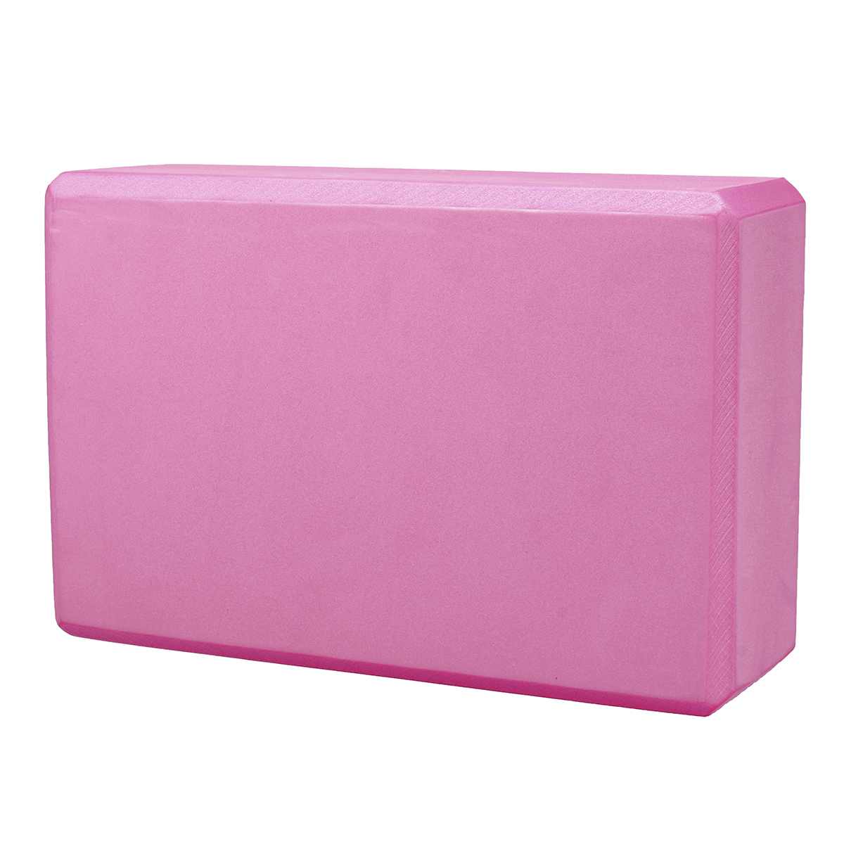 Eva gym yoga blok schuimblok oefening fitness kussen kussen stretchen lichaamsvorming gezondheid training yoga props: Roze
