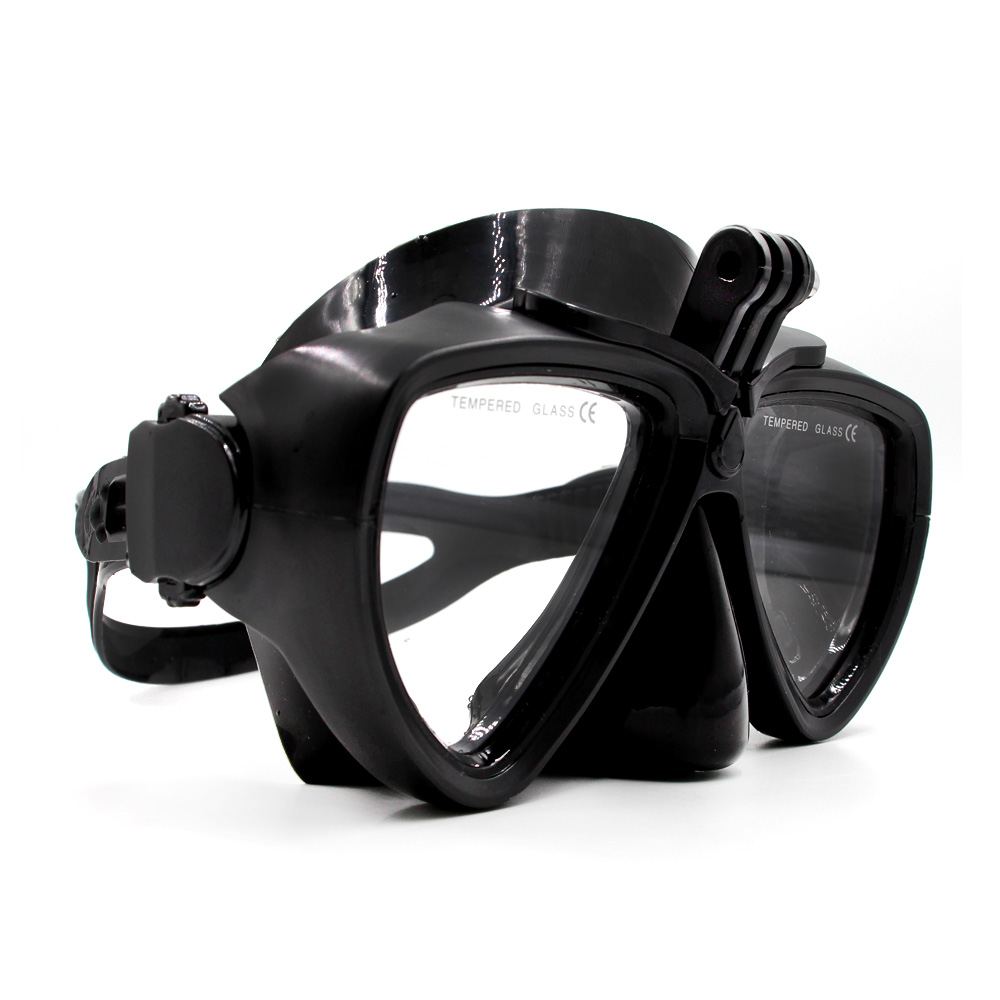 Máscara de buceo TELESIN, gafas de buceo esnórquel para natación googles templado para GoPro Hero 9 8 7 6 5 4 Xiaomi Yi 4K Osmo Action