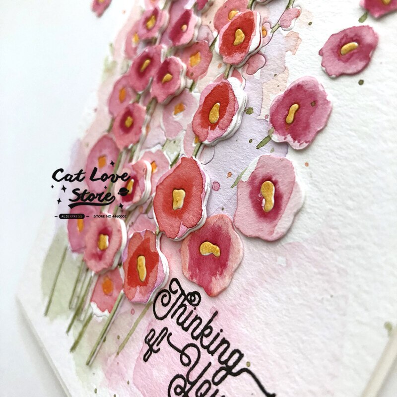 Bloem Plant Metalen Stansmessen Stencils Voor DIY Scrapbooking Papieren Kaart Decoratieve Craft Sterft Embossing Die Cuts