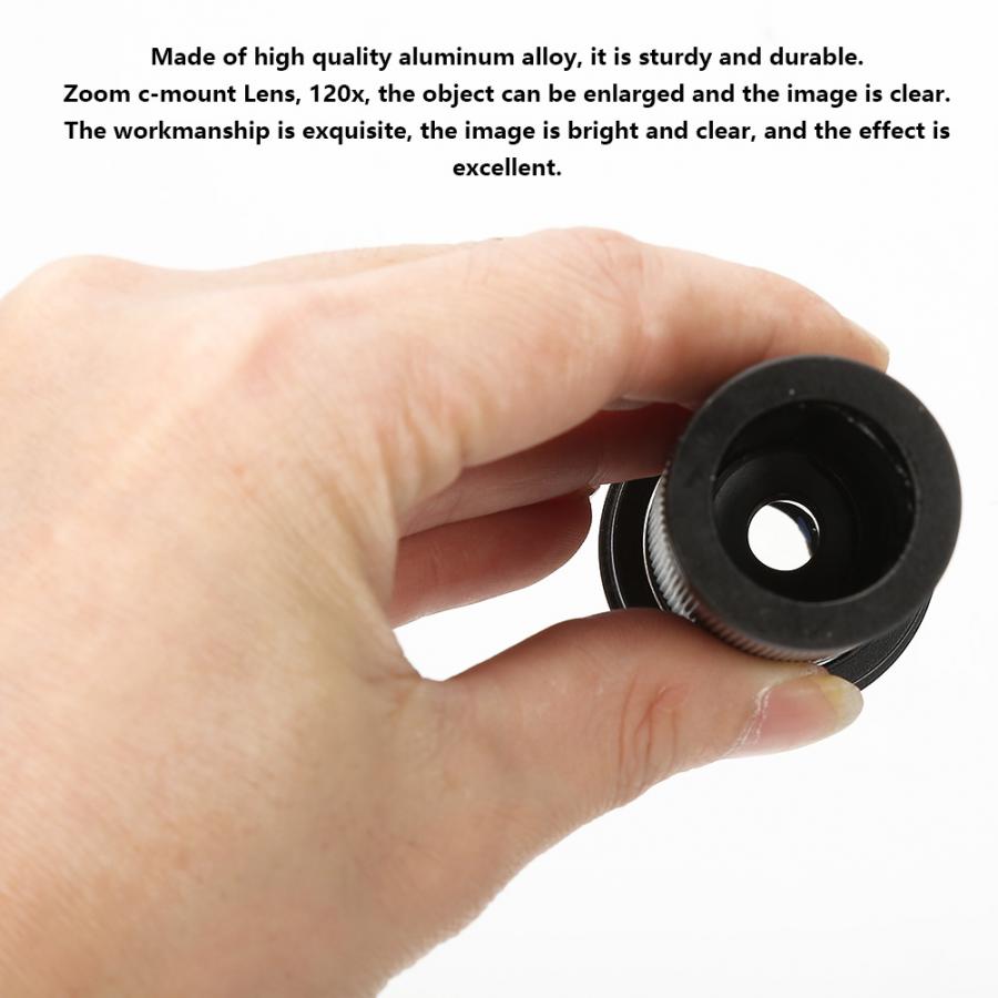 Industry Microscope Camera Lens 120x Optical Lens Camera Lens for Industry Optical Instrument