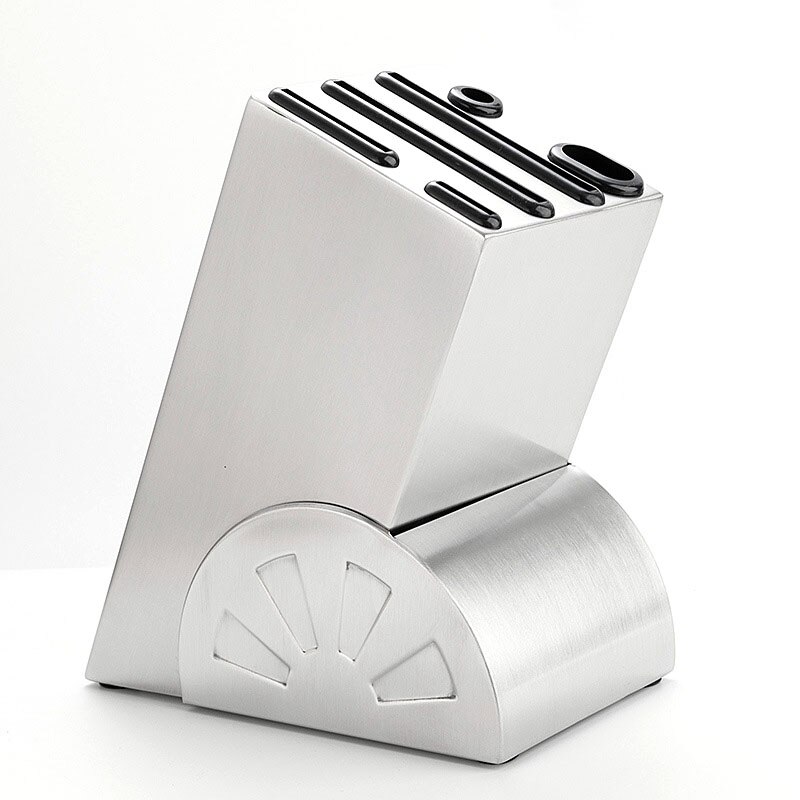 Universal Knife Organizer Stainless Steel Anti-rust Knife Utensil Holder Durable Knife Block for Kitchen Storage for Cutlery: Knife Holder  C