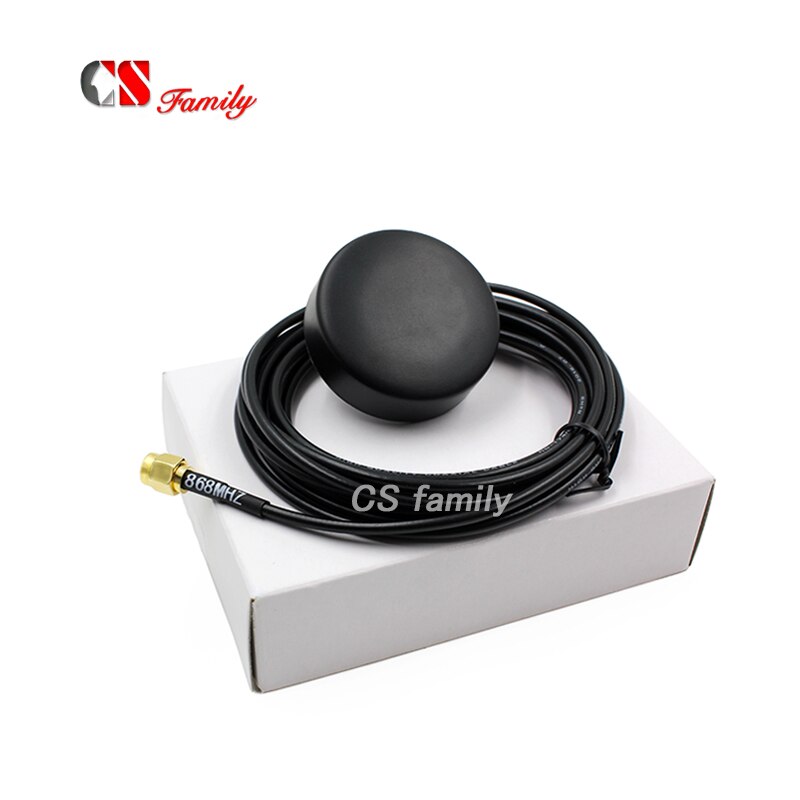 1pc Omni Directional Outdoor FM band 868Mhz antenna with 3m cable,sma male(inner pin),IP67 waterproof