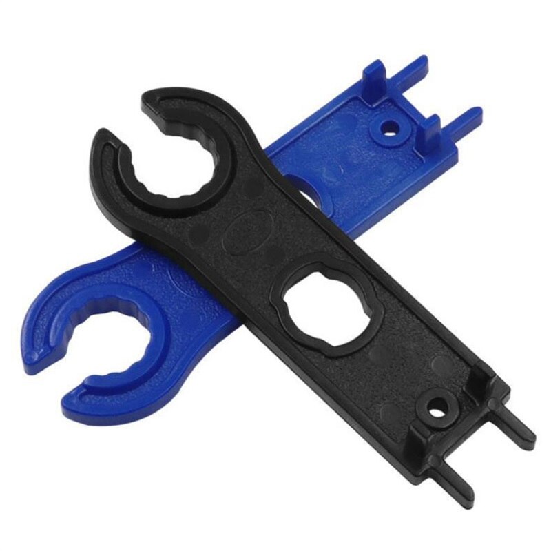Chyt 1 Pairs Zwart/Blauw 1000V 1500V Solar Pv Zonnepaneel Connector Tool Plastic Sleutels/Solar Wrench
