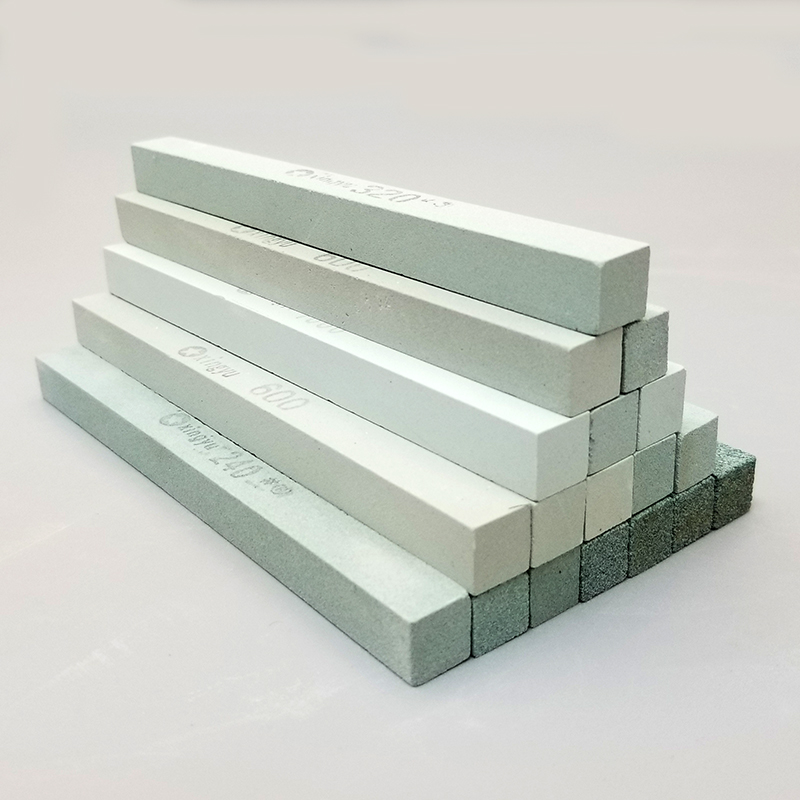 white corundum square strip sharpening stone sharpener fixed angle sharpener for whetstone knife sharpner kitchen tools