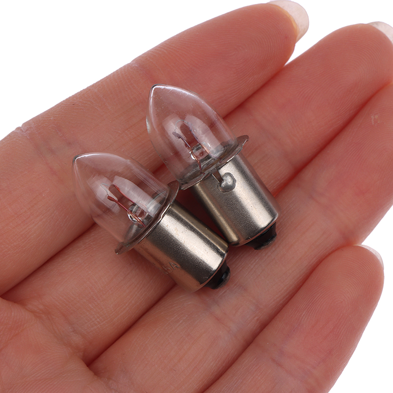 Bombilla de Base práctica p13.5S, linterna de estilo antiguo de 2,4 V, 3,6 V, 4,8 V, 6V, 7,2 V, 0.4A, 0.5A, 0.75A, Bombilla de Lámpara de trabajo