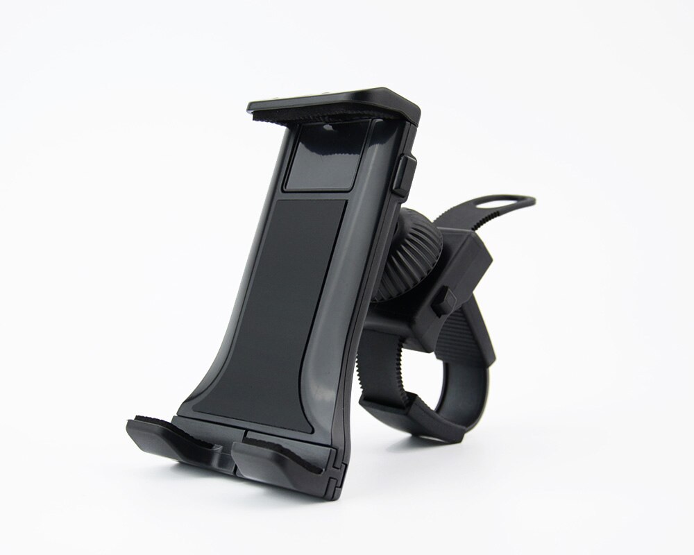 Universal Handlebar Mount for iPad iPhone Tablet 360 Degree 3.5” to 12” Expandable Pole Strap Phone Holder Indoor Cycling Gym