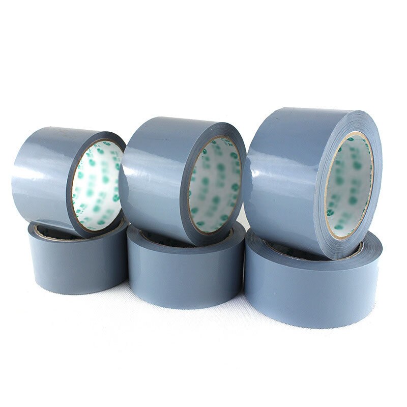 Sealing Tape Silver Gray BOPP Tapes 6cm/4.8cm/1.2cm Plastic Packaging Tape High Viscosity Tape Logistics Supplies