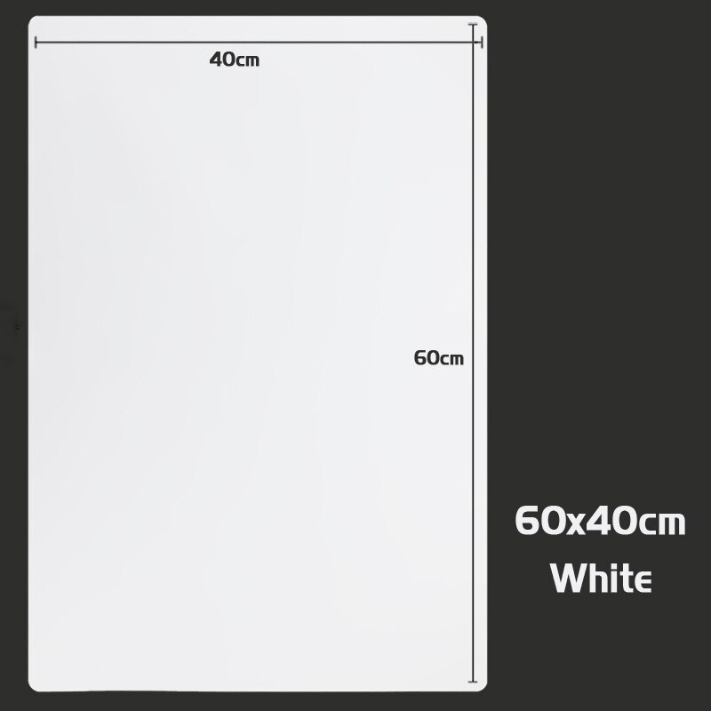 Mantel Individual de silicona para mesa de cocina, tapete Protector para mesa de comedor, 60x40: White