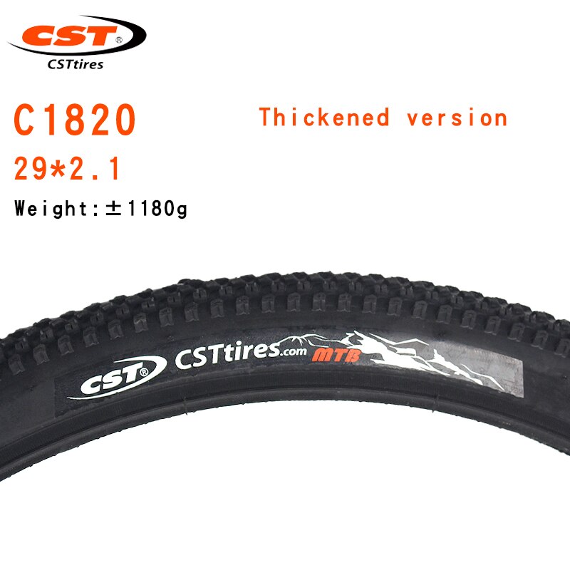 CST-neumáticos para bicicleta de montaña C1820 C1446, piezas de 20, 24, 26, 27,5, 29 pulgadas, 26x1,75, 1,95, 2,1: C1820 29X2.1 thick