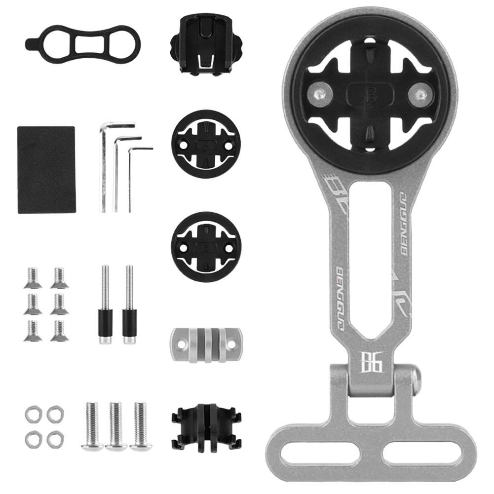 Bicycle Computer Camera Stand MTB Bike Stem Holder for Garmin Bryton Wahoo Giant Light Camera Bicycle Mounts Holder: Red