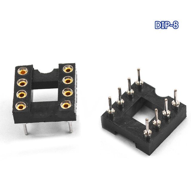 10 Teile/los IC Sockel tauchen6 tauchen8 tauchen14 tauchen16 tauchen18 tauchen20 tauchen28 tauchen40 Stifte Stecker tauchen Buchse 6 8 14 16 18 20 24 28 40 Stift: Armee Grün