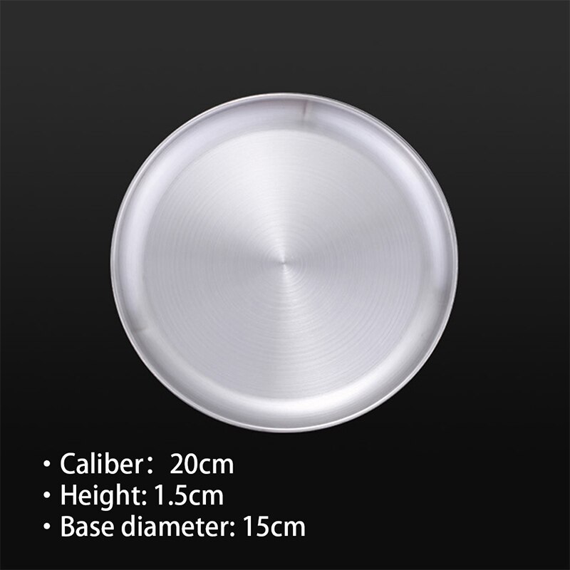 Styl europejski płytkie talerze złota płyta jadalna serwująca naczynia okrągły talerz ciasto taca zachodnia stek okrągła taca talerze kuchenne: SV3