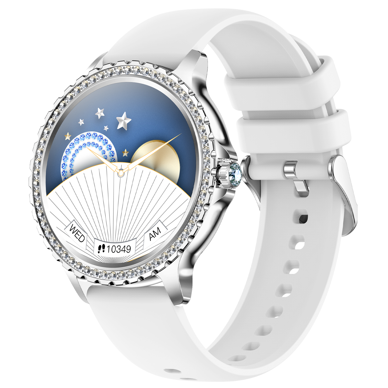 EIGIIS-Montre intelligente I58 pour femme, écran HD 2024 ", montres de sport à la , appel Bluetooth, moniteur de santé, étanche IP67, , 1.32: GRIS
