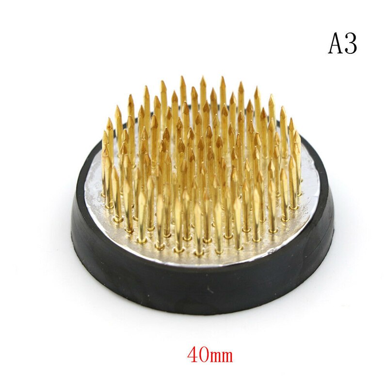 4 Maten Insert Base Ikebana Houder Pin Art Vaste Gereedschap Ronde Bloem Kikker Houder Art Vaste Gereedschap Bloemstuk
