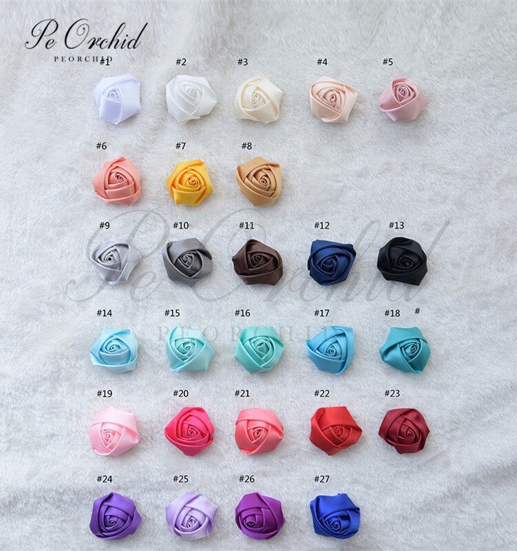 PEORCHID De cristal rojo ramo De la boda Flores para novia Rosa De satén rosa/Borgoña De Ramos De Flores Novias diamante broche De ramillete nupcial: Custom-made