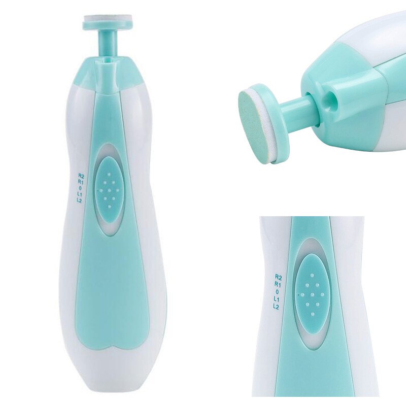 Bebê aparador de unhas manicure seguro elétrica cortador de tosquiadeira de unhas infantil cuidados com as unhas polonês ferramenta de corte conjunto tesoura para a criança