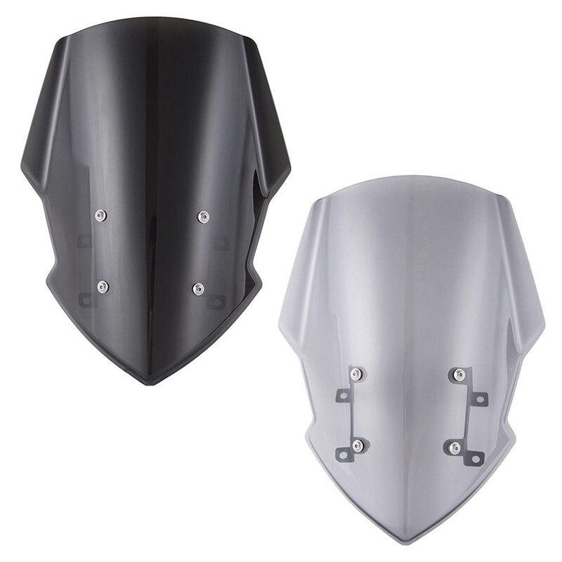 Anteriore del motociclo Parabrezza Parabrezza Deflettore Griglie di Protezione con Staffa per il 2018-2019 Yamaha MT FZ 07 MT-07 FZ-07 Moto Acc