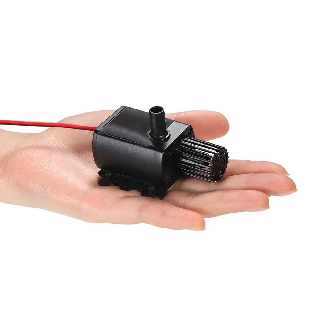 DC 12V Mini Brushless Water Pump Water Cooling Pump For Fountain Pool Garden